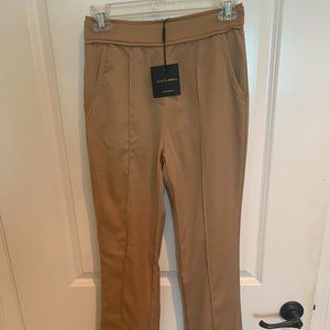 J LUX LABLE SATIN TAN PANTS